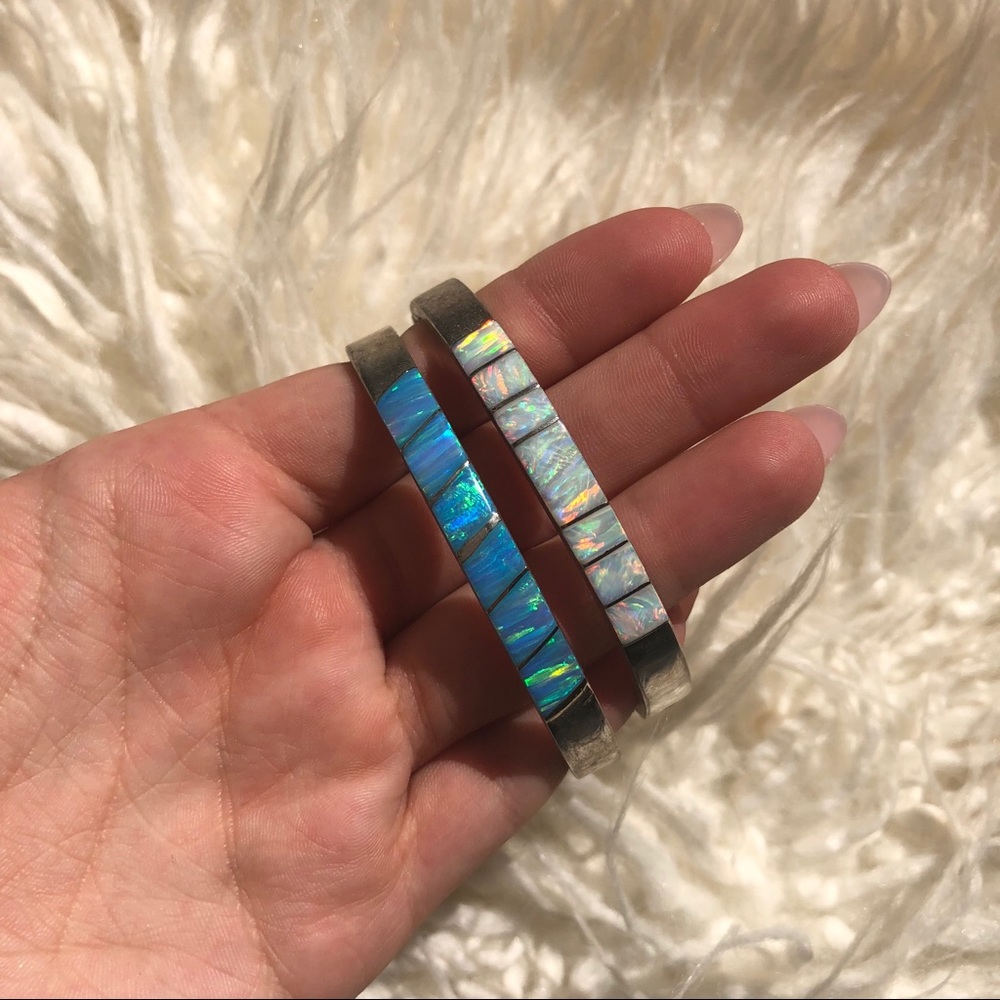 Silver bracelets